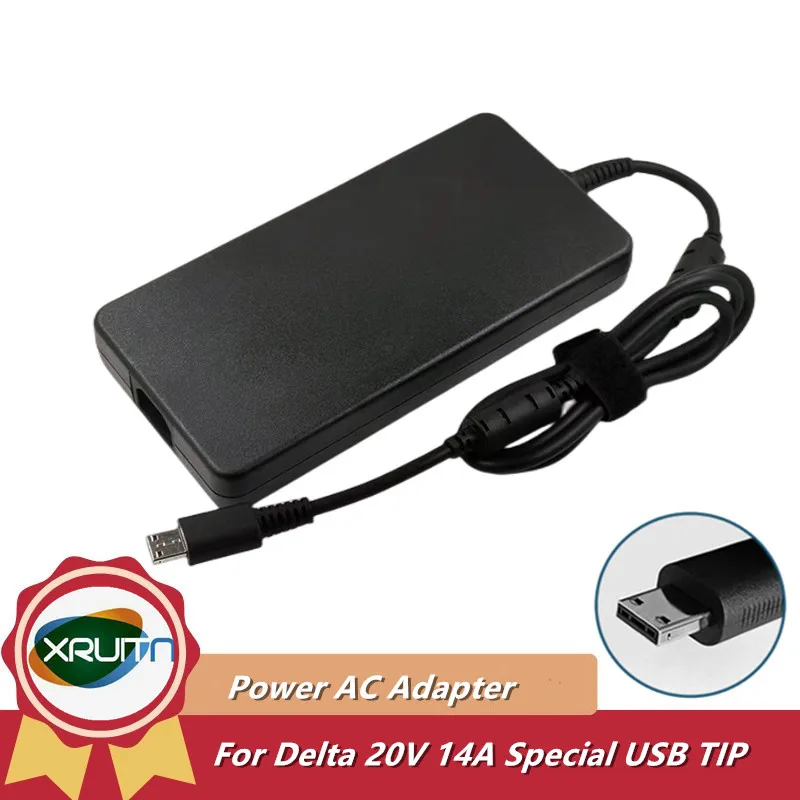 

Delta A18-280P1A 20V 14A 280W ADP-280BB B AC Adapter Charger For MSI GE75 Raider 9SG-423CA GE66 12UH-477UK 12UHS Power Supply