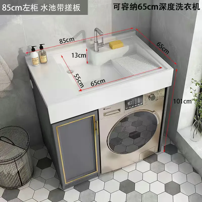 Variant: 85Cm left cabinet