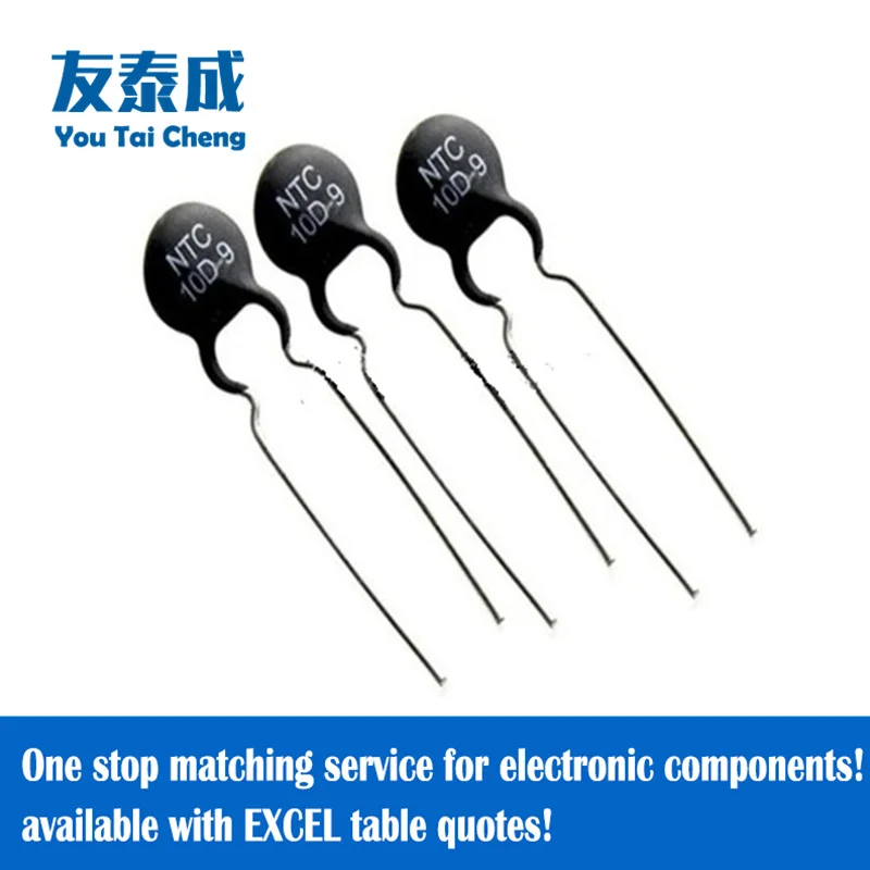 Termistor de temperatura negativa, 20 piezas, MF72/ NTC20D-9, 20ohm, NTC22D-9, 22ohm, NTC33D-9, 33ohm, NTC50D-9, 50ohm, NTC3D-9, 3 Ω, NTC5D-9, 5 Ω