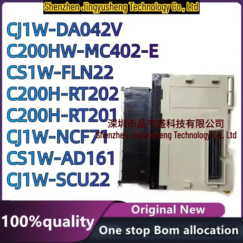 

New Original C200H-RT201 C200H-RT202 C200HW-MC402-E CJ1W-SCU22 CJ1W-NCF71 CJ1W-DA042V CS1W-FLN22 CS1W-AD161 Module in Stock