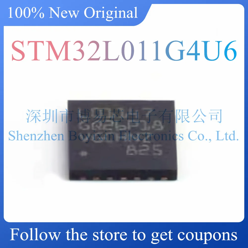 

NEW STM32L011G4U6.Original genuine microcontroller. Package QFN-28