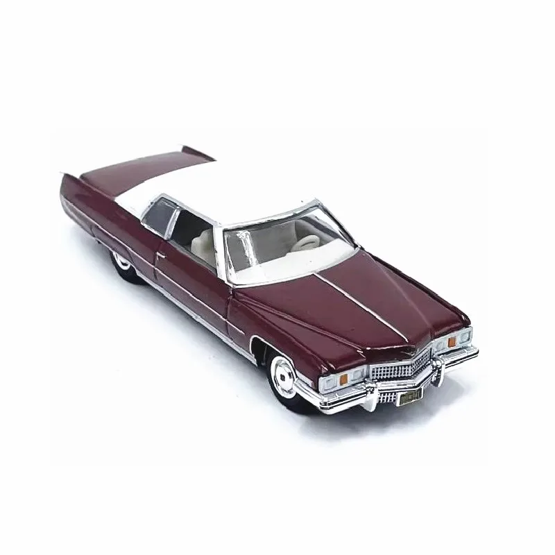 Green-light 1:64 Ca-di Sedan de-ville 1973 Alloy Simulation Model Car