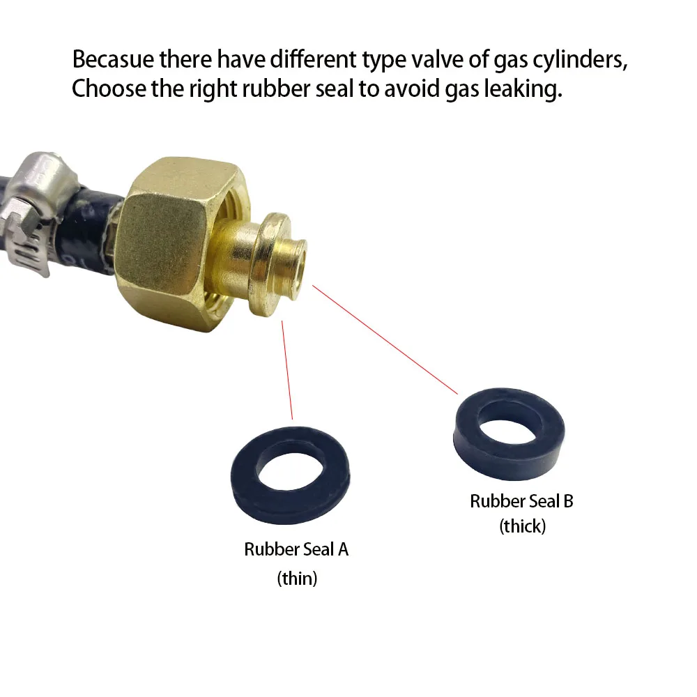 編組ガス詰め替えアダプター,漏れ防止ゴムガス詰め替えパイプ,チューブシリンダー,プロパンボトル充填,タンクカプラー