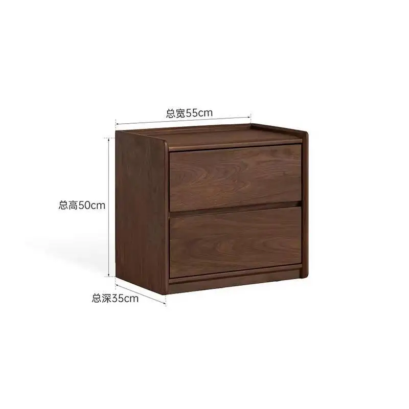 

Solid Wood Simple Bedside Table Creative Nordic Modern Design Nightstands Storage With Drawers Mesa De Noche Bedroom Furniture