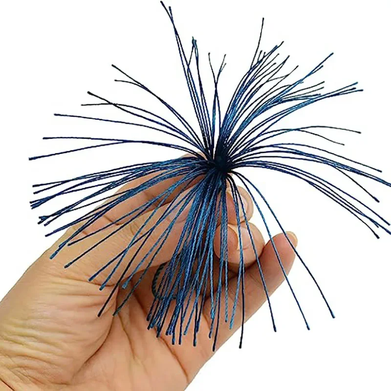 100Pcs 13cm Polyester Silk Tassel Fringe Hanging Spike Crafts DIY Jewelry Making Clothing Bookmark Pendant Decoration