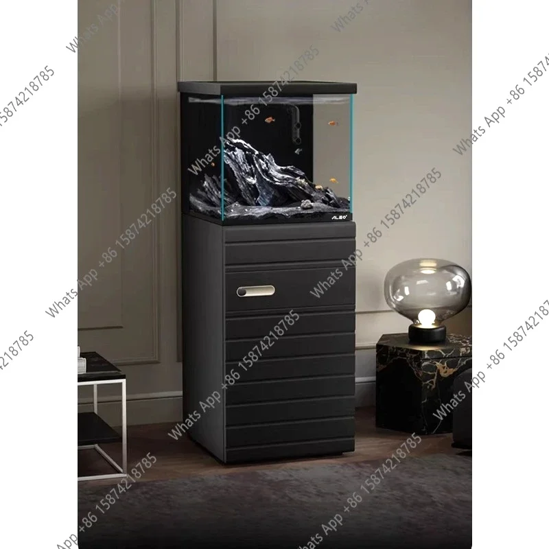 

Экологический нижний фильтр, верхняя крышка, аквариум Gold Crystal, пятипроводной ультрабелый стеклянный аквариум для разведения рыб, 8 видов интеллектуального освещения