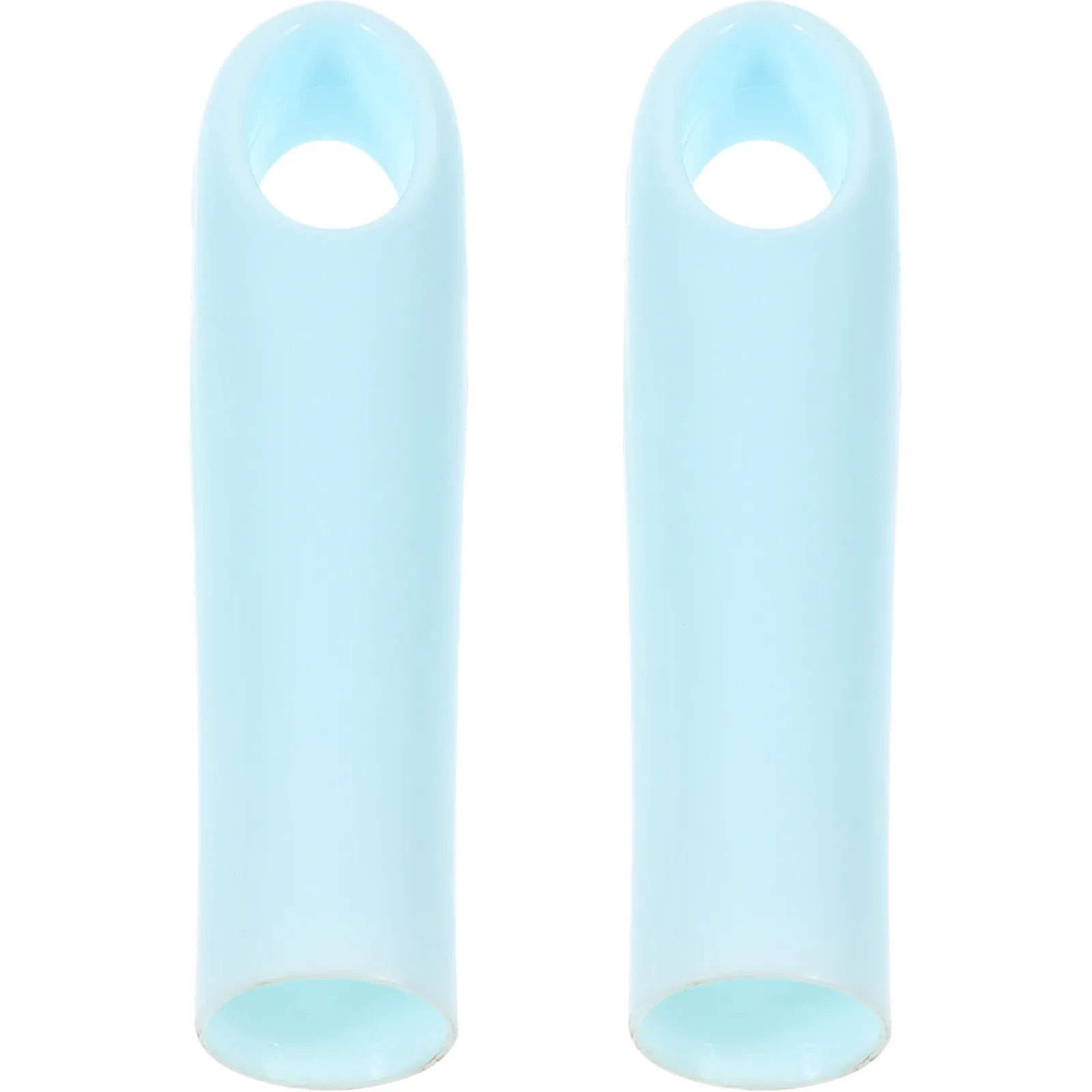 2Pcs Broom Handle End Cap Grip Replacement Solid Sturdy Handle Cover for Broom Mop Dustpan Clothes Fork Duster Rod Sweeping