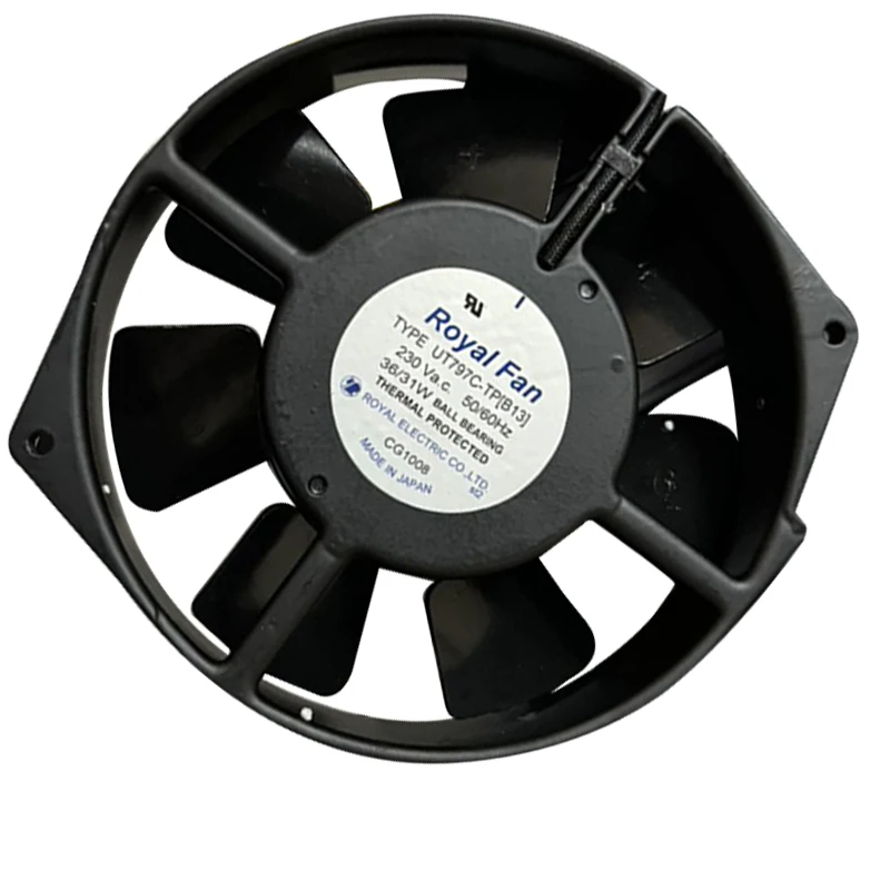 172mm 17.2cm UT797C-TP [B13] Pour ROYALFAN 230V 172*150*38mm Lame En Métal Turbine Cas Ventilateur