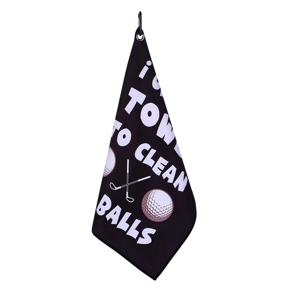 

Golf Towel Portable Golfs Accessories Ball Cleaner Dry Supply Sports Wipe Outdoor Outdoor Golfs Supplies Tools
