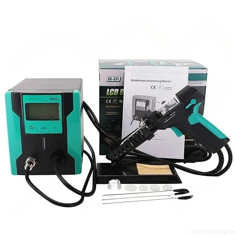 

110V/220V SS-331 LCD Electric Desoldering Gun Anti-static High Power Strong Suction SS-331H SS-331E Desoldering Pump