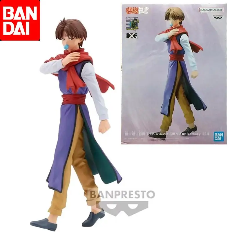 

Bandai Original DXF YuYu Hakusho Koenma 30th Anniversary Anime Action Figure Toys For Boys Girls Kids Children Birthday Gifts