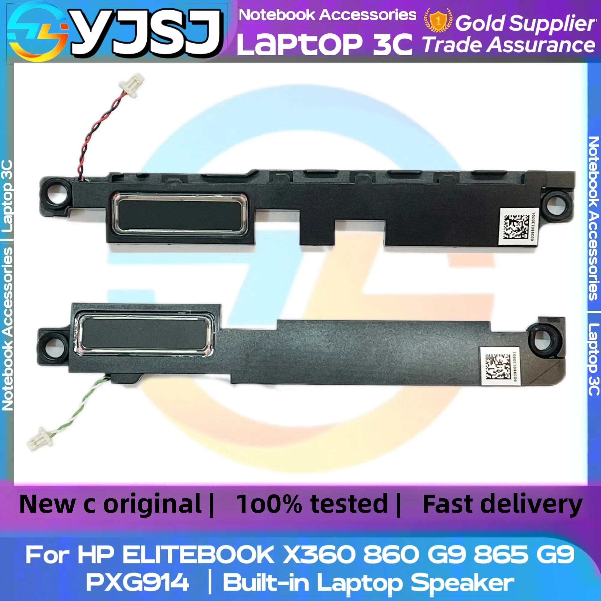 

New Original Laptop Notebook Audio Speaker For HP EliteBook X360 860 G9 865 G9 built-in left and right speakers PXG914