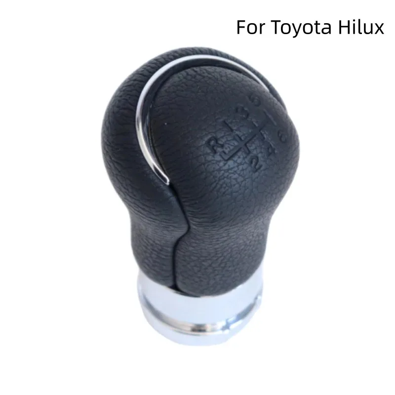 

forLeather Wrapped Gear Shift Head for Toyota Hilux 2015-2020 Shift Handball Gear Lever Ball Head Car Accessory