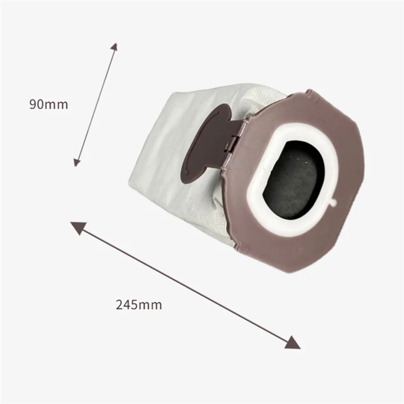 

A74X 12 Pack Vacuum Cleaner Bags for Vorwerk Kobold VK7 FP7 Vacuum Cleaner Bags Filter Bag Replacement