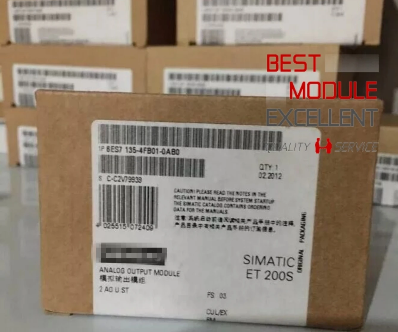 

1PCS 6ES7135-4FB01-0AB0 NEW 100% Quality Assurance 6ES7135-4FB01-OABO