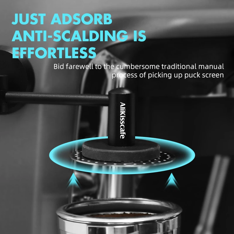 Coffee Puck Screen Magnetic Rack Kit Holder for 51mm 54mm 58mm Portafilter Screen Magnet Espresso Machine Accessory Barista Tool - view 4