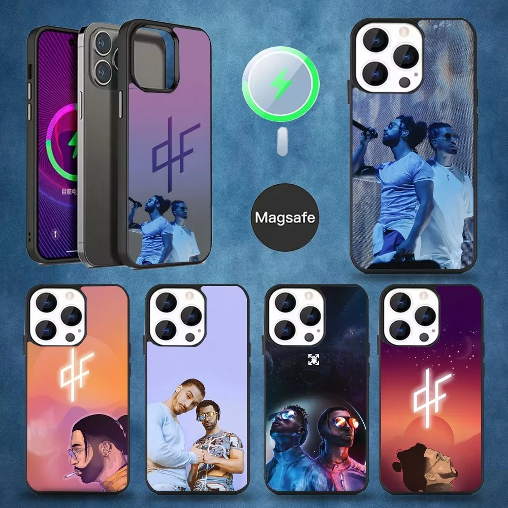 

PNL QLF Rapper singer Phone Case For iPhone 16,15,14,13,12,11,Pro,Max,Plus,Mini,Magsafe,Magnetic Wireless Charging Case