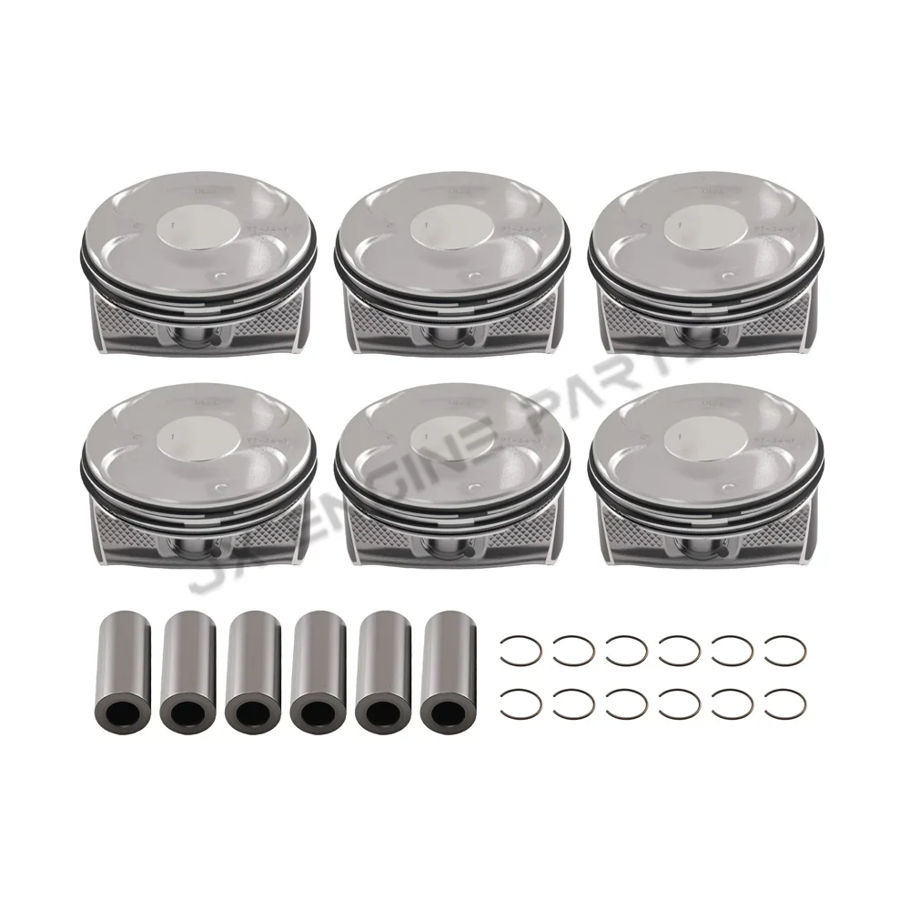 STD 0.5 Engine Piston Ring Set For JEEP 3.6 11-16 GRAND CHEROKEE CHRYSLER PACIFICA 200 DODGE DURANGO RAM 1500 3.6L DOHC ERB ERC