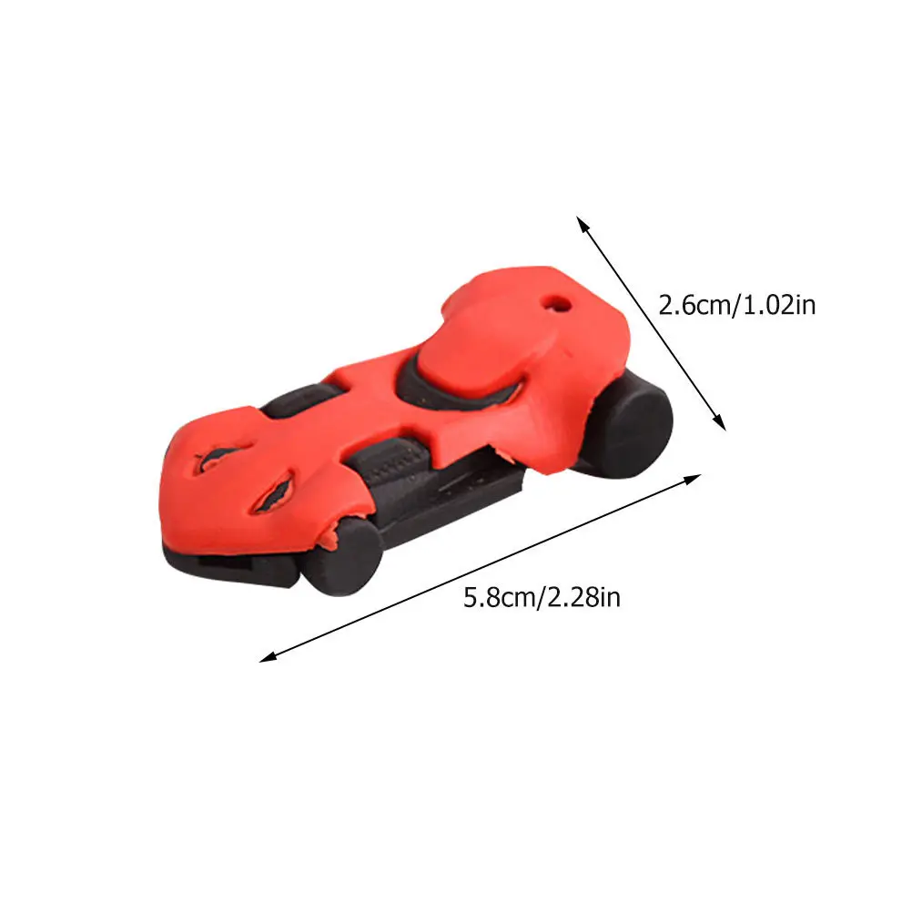 18 قطعة محايات سيارة سباق صغيرة للأطفال ممحاة قلم رصاص متينة شكل فريد من نوعه القرطاسية شنطة هدايا المحايات الصغيرة