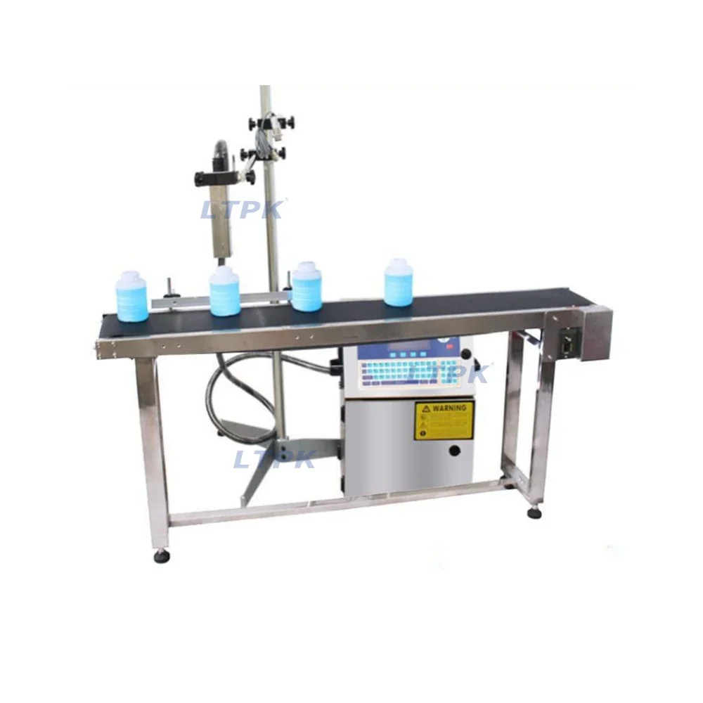 Small Characters CIJ Inkjet Printer for Carton Box Bottle Cans Expiry Date Batch Lot Number Inkjet Printer Date Printing Machine