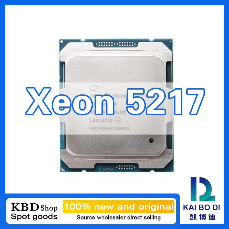 Xeon Gold 5217 CPU 8 Cores 16 Threads 3.00GHz 100%NEW and ORIGINAL CPU Central Processor Unit