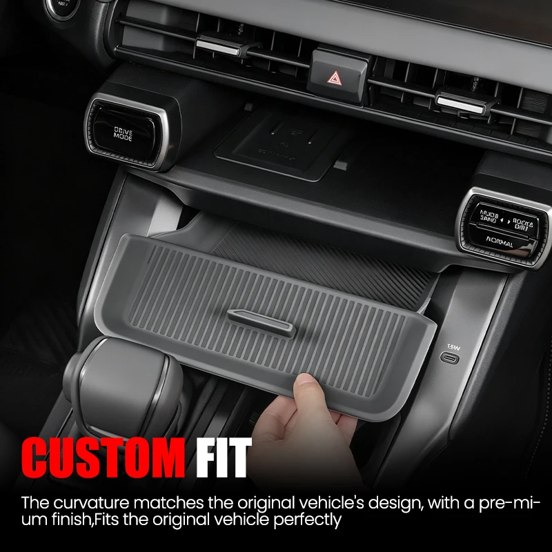 For Toyota RAV4 XA60 2026+ Center Console Storage Box Drawer Storage Box Key Glasses Watch Organizer Car Storage Accessories