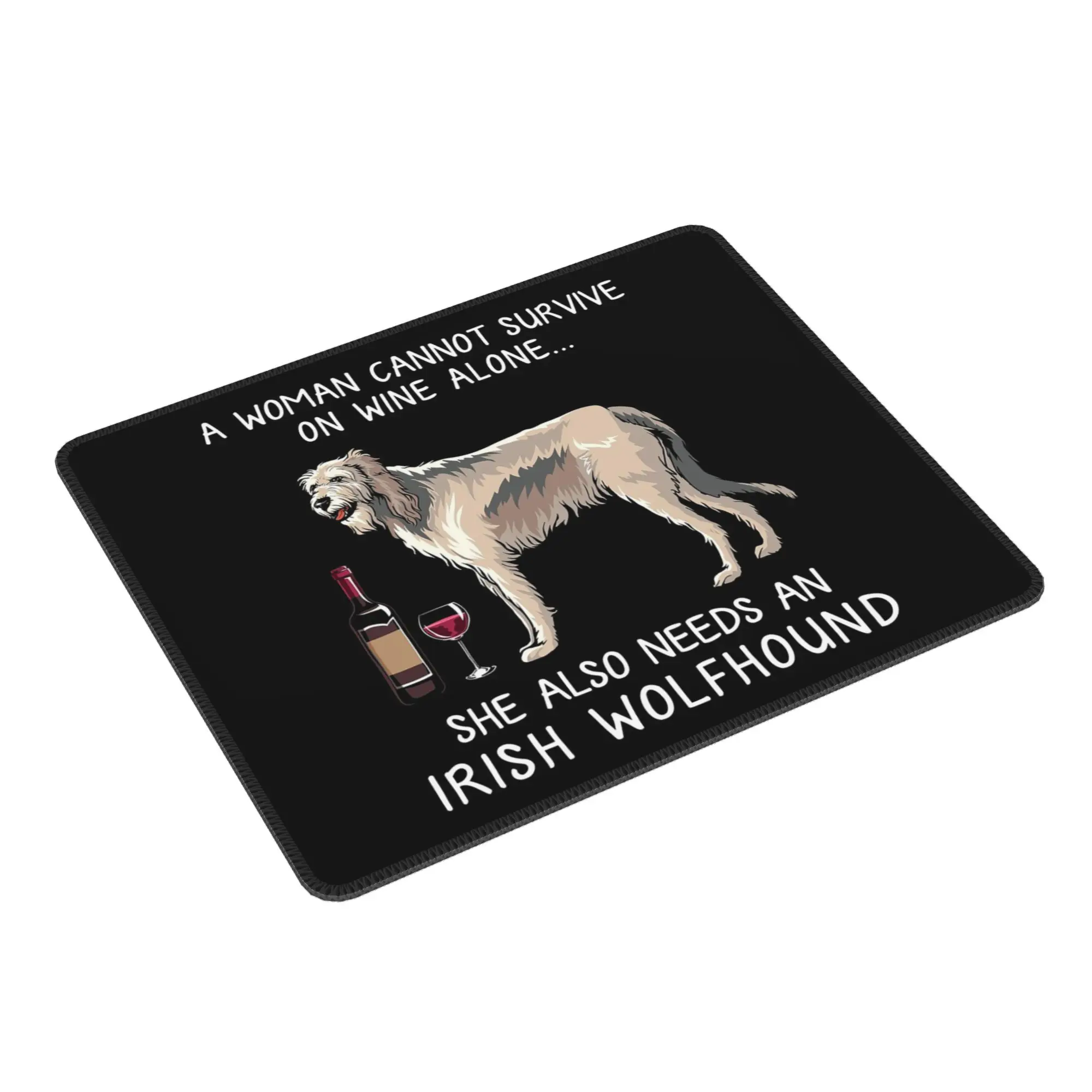wolfhound-irlandes-e-vinho-engracado-cao-mouse-pad-teclado-do-computador-mouse-tapete-de-jogos-pc-portatil-mesa-tapetes-de-mesa-de-escritorio