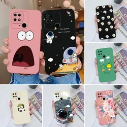 Case For Xiaomi Redmi 10C 10X 10A Sport Panda Camera Coverage Soft Liquid Silicone Cover For Redmi 10 C X A Sport Funda Bumper