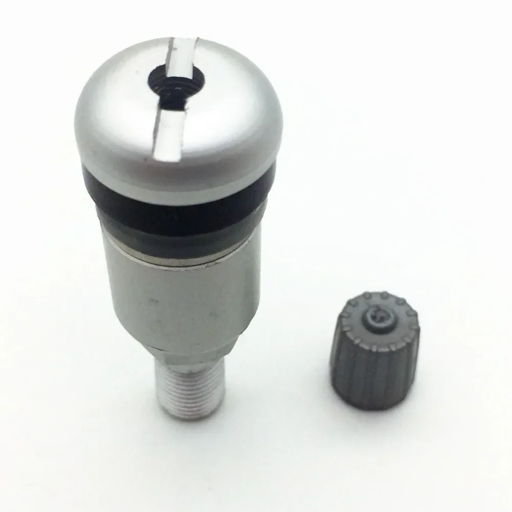 Pack of 50 Professional Aluminum Alloy Stem Tire Valve Tyre Valve For Passenger Cars MS525AL Fitting Most Cars