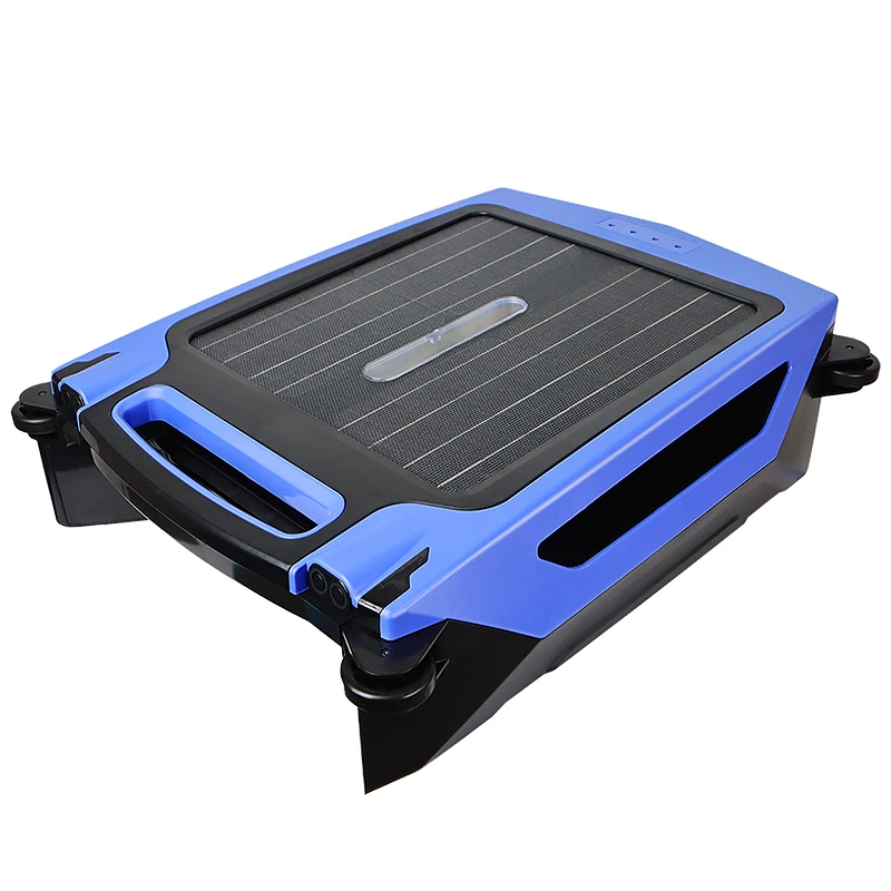 Solar Powered Automatic Robotic  Swimming Pool Surface Cleaner Outdoor Pool Skimmer Vacuum Cleaner High Efficiency