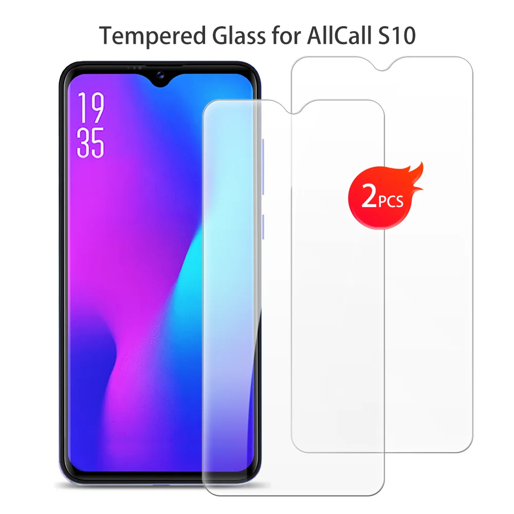 For AllCall S10 Tempered Glass Protective ON AllCall S10 6.22 Inch Screen Protector Smart Phone Cover Film