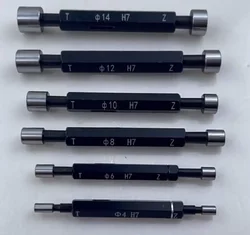 H7 pass stop gauge,Plain plug gauge,Smooth plug gauge,double headed,Go and No Go,measuring gauge 19  20 21 23 25 30 35 36 39 40