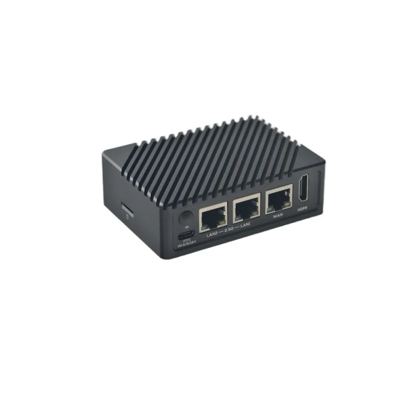 Imagem -06 - Nanopi R5s Roteador Dual 2.5g Mais Gigabit Mini Placa de Desenvolvimento Cnc Caixa Totalmente Metálica Rk3568