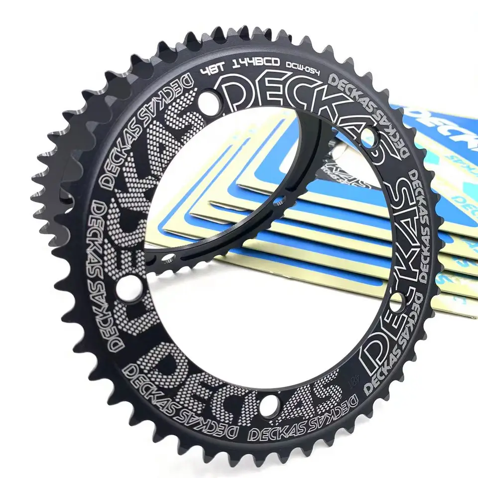 Deckas 144BCD Fixed Gear fixie Round Chain ring Track Bike 44T-58T