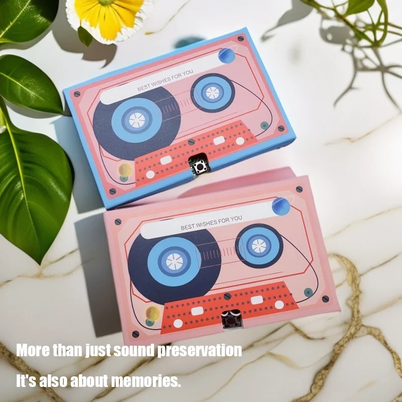 Recorded Card Valentine's Day Birthday Gift Phonograph Greeting Card Creative Gift Audiocard Confession Memory Retention Holiday