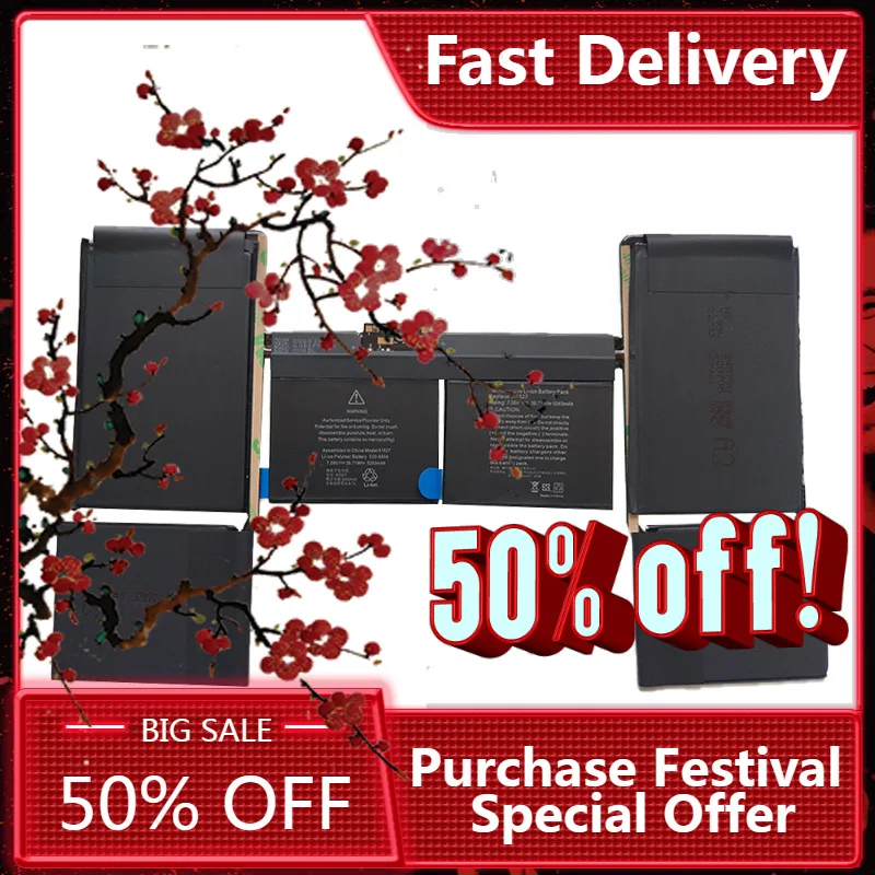 

【Fast Delivery】7.7V 5263mAh Compatible With Apple A1534 12-inch MF855 MJY32 MK4M2 A1527 Laptop Battery
