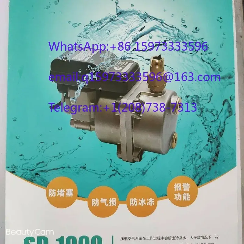 SD-1000 Multifunctional Solenoid Drain Valve Intelligent Condensate Drain Valve With  Function New