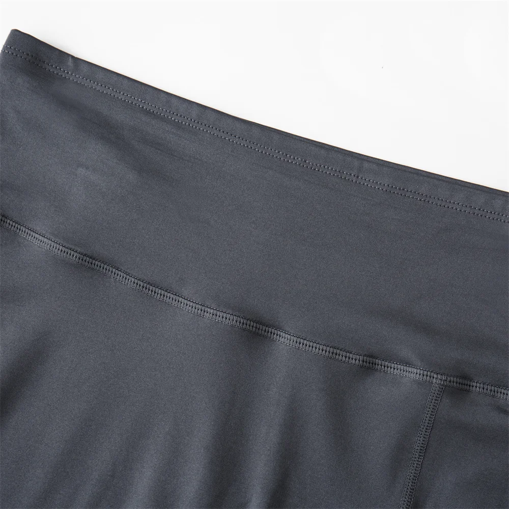 Herren High-Waist Schnelltrocknende Kompressions-Workout-Shorts Athletische Laufshorts mit Mehreren Taschen für Fitness und Alltag – Detail 7