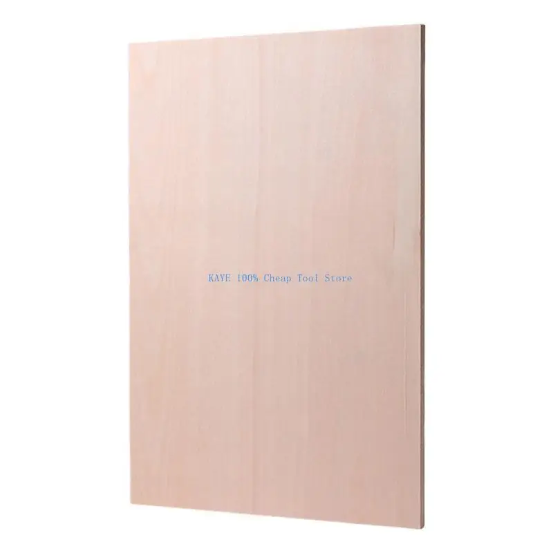 

G6KA Unfinished Sheet Board for Wood Craft Model Painting Engraving Stenciling