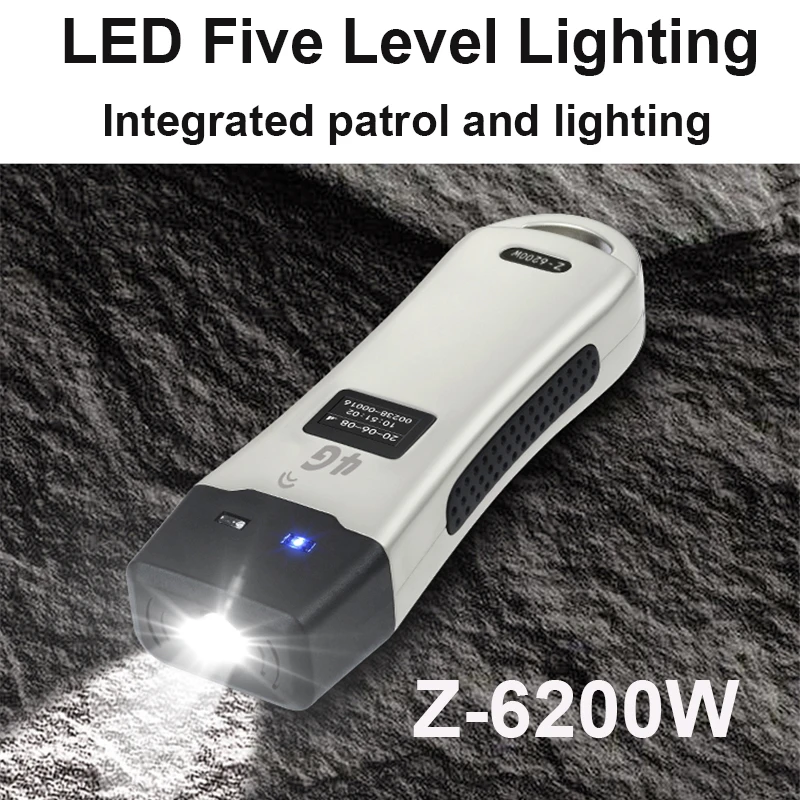 ZOOY Patrol Z-6200WF WiFi نظام جولة الحراسة نقل البيانات في الوقت الحقيقي خمسة مستويات LED آلة دورية الإضاءة