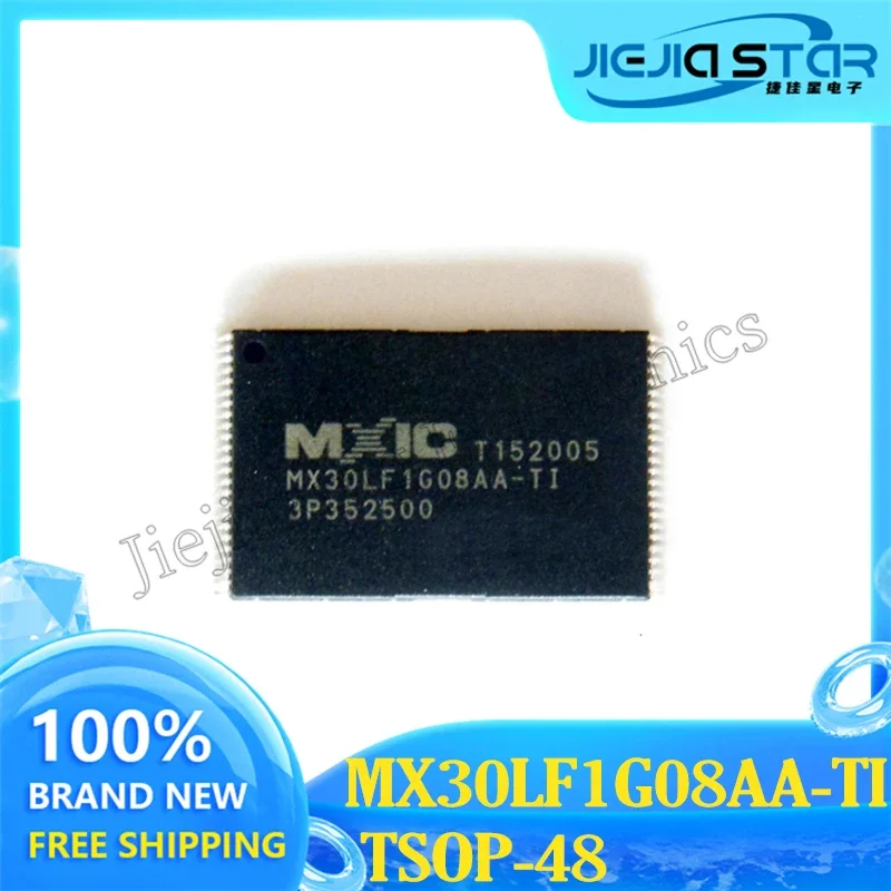 

MXIC MX30LF1G08AA-TI TSOP-48 MEMORY FLASH FLASH CHIP COMPUTER IC 100% Brand New & Original Electronics