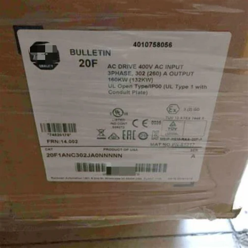 2023 New Factory Sealed 20F1ANC302JA0NNNNN AC Drive INPUT 400V