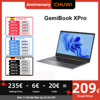 CHUWI 14 Inch GemiBook XPro FHD Screen Intel Celeron N100 Quad Core UHD Graphics 600 GPU 8GB RAM 256GB SSD Windows 11 Laptop