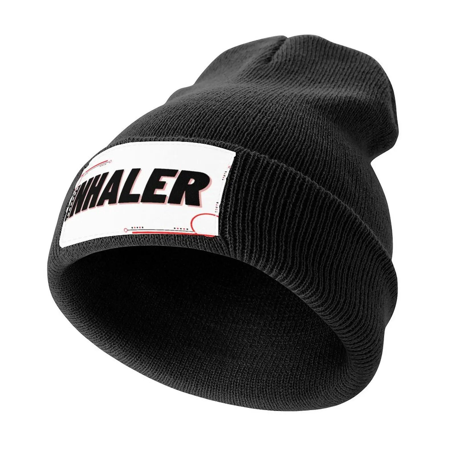 Inhaler Band Knitted Cap black Trucker Cap Thermal Visor Golf Hat Hats Man Women's