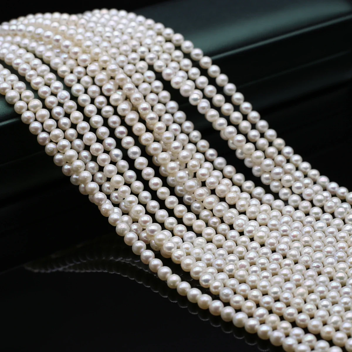 

Natural Zhuji Freshwater Pearl Beads Loose Small Tiny Round Pearl Bead for Jewelry Making Diy Necklace Bracelet Accessoires