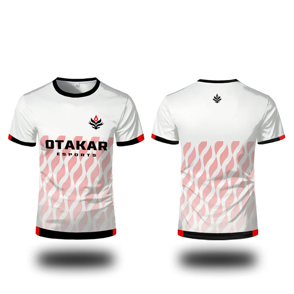 

Футболка для тренировок и игр 2026 года от испанского клуба Valorant Otakar Esports: нейтральная летняя дышащая футболка для соревнований и серфинга