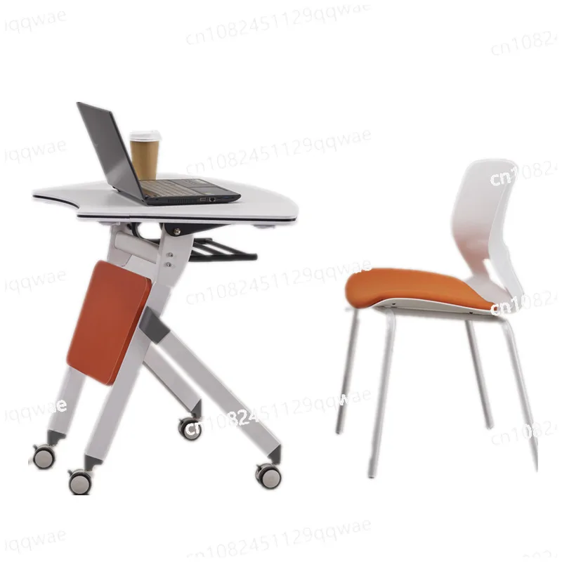 

Folding Circular Table Combination, Mobile Splicing, elliptical Conference Table, Long Table, Chair