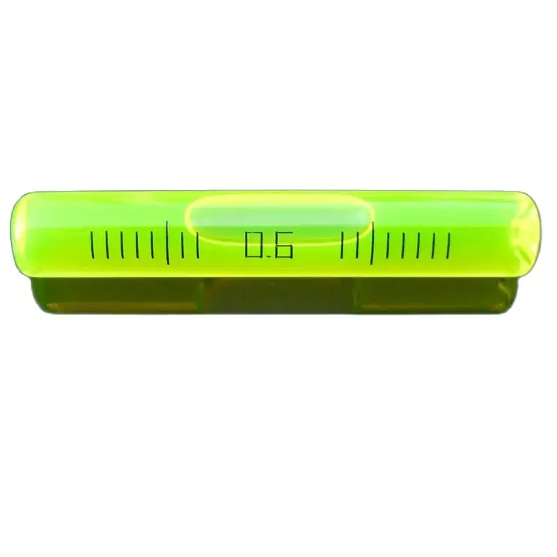 QASE 12*72mm Tubular Spirit Level Bubble 2\'/2mm High Accuracy Level Vial for Optoelectronic Instruments Total station