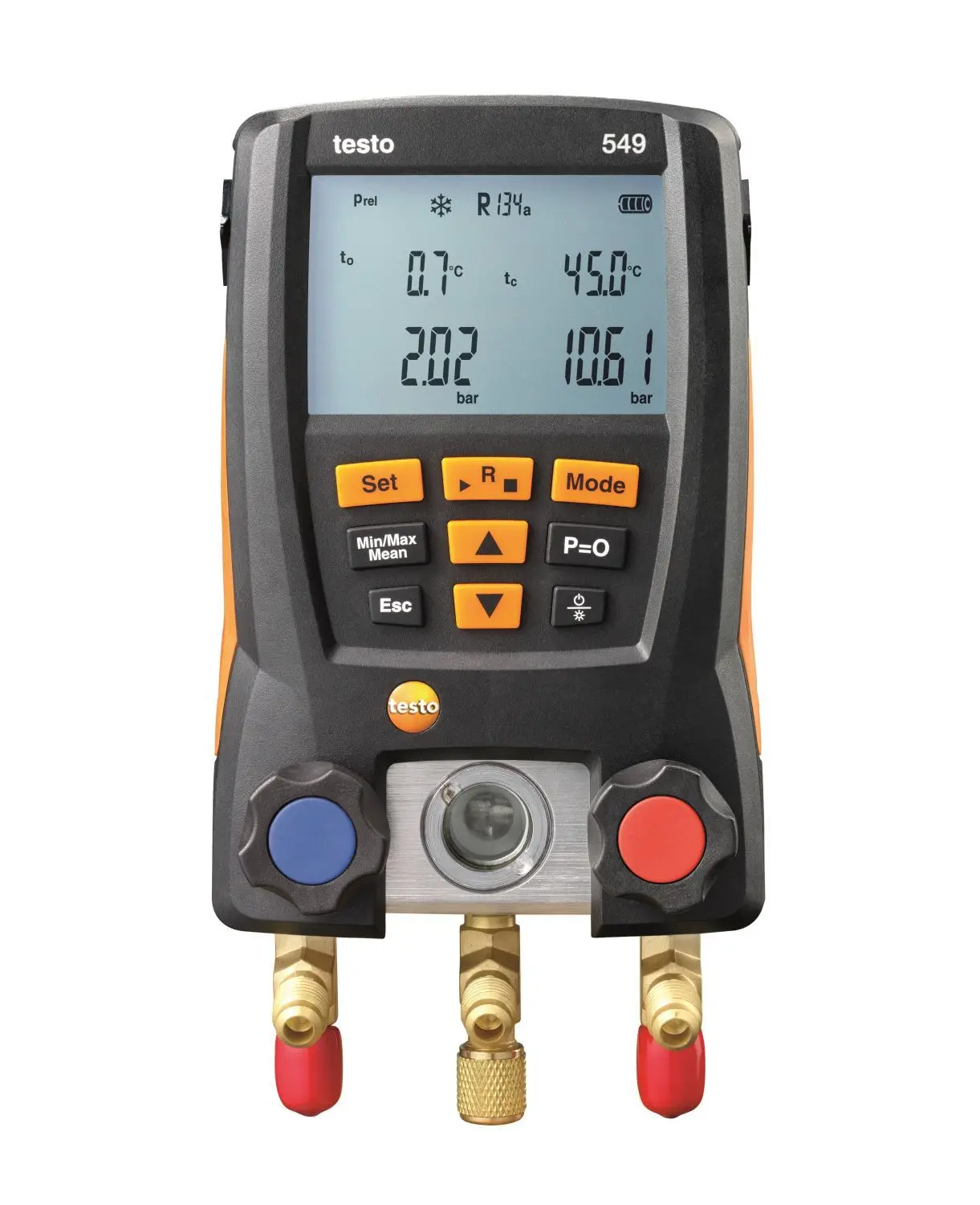 testo549 car air conditioning fluoride meter testo550 air conditioning pressure gauge 557 refrigerant pressure gauge