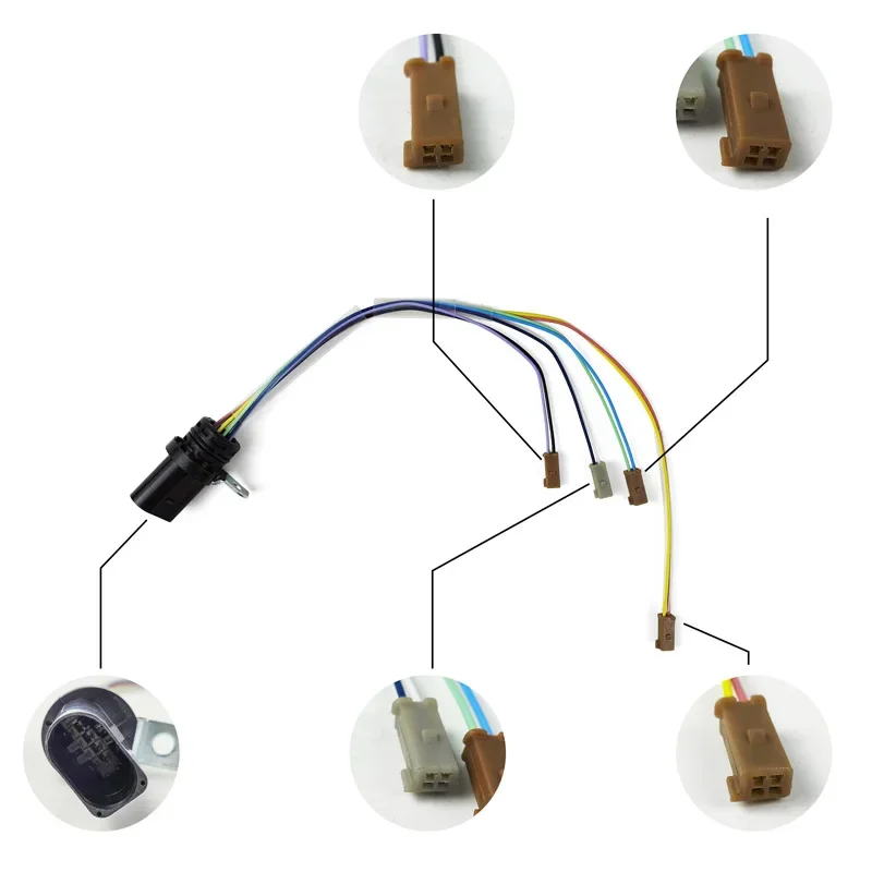 

09G automatic transmission harness 09G927363F 8-pin for Volkswagen Audi 09G927363 09G927363B 09G927363G 09G927363E 09G927363A-8